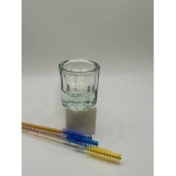 Godet en verre pour mélanger Lovely