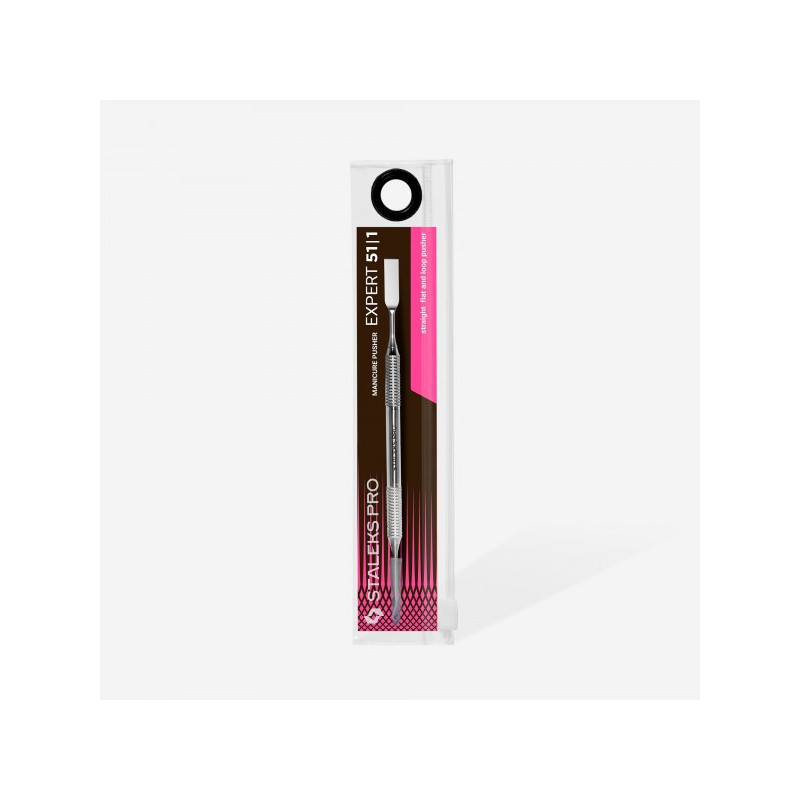 Pousse De Manucure (Pousse Plate Droite + Anneau) EXPERT 51 TYPE 1 -STALEKS PRO