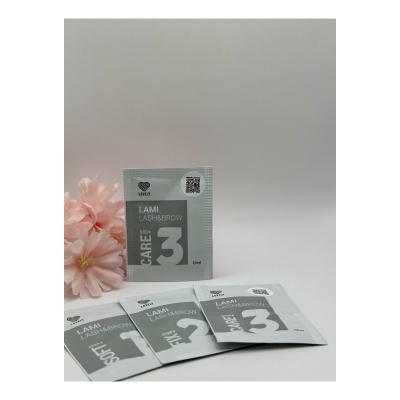 Composition pour lamination LASH&BROW №3 Sachet «Care», 1 g