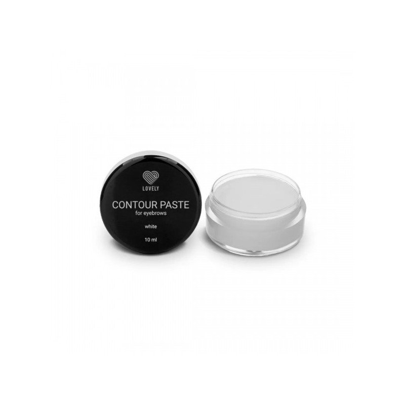 CONTOUR PASTE pour sourcils blanc Lovely, 10 ml