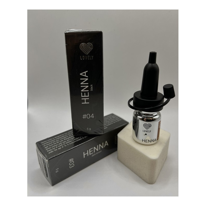 Henné pour les sourcils Lovely, 5 g