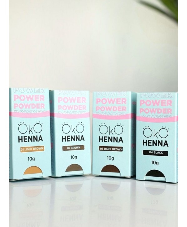  OKO Henné pour sourcils Power Powder  5 g / 10g