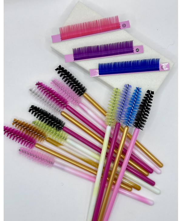 Brosse à mascara jetable – Lot de 50