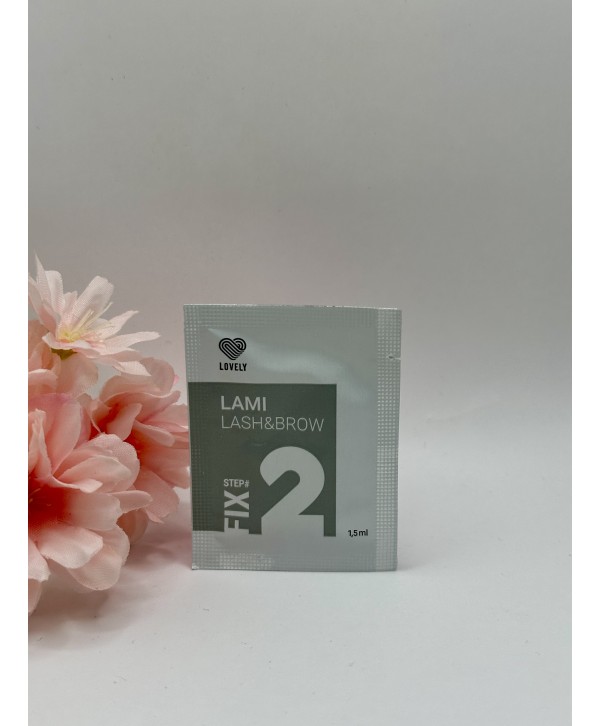 Composition pour la  lamination, LASH&BROW  №2 Sachet «Volume», 1 g 