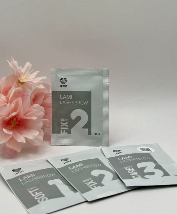 Composition pour la  lamination, LASH&BROW  №2 Sachet «Volume», 1 g 