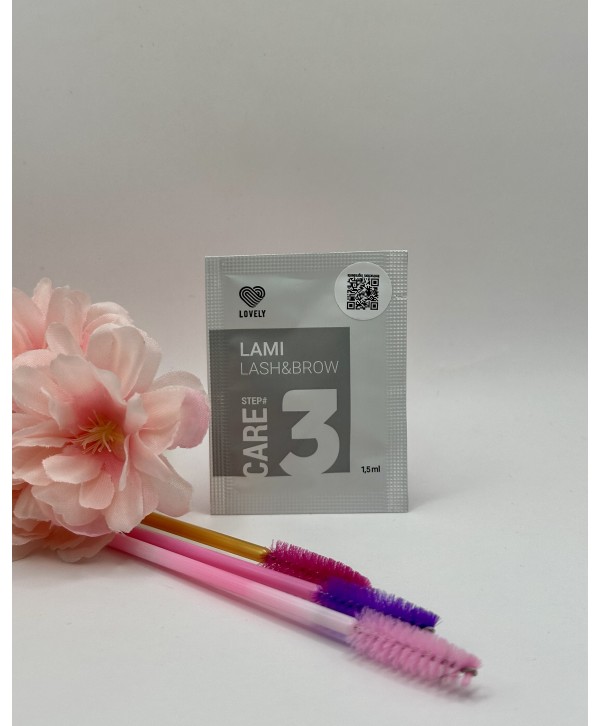 Composition pour  lamination LASH&BROW  №3 Sachet «Care», 1 g 