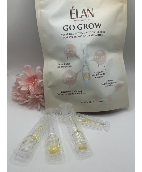 Sérum monodose de vitalité pour les sourcils et les cils - GO GROW