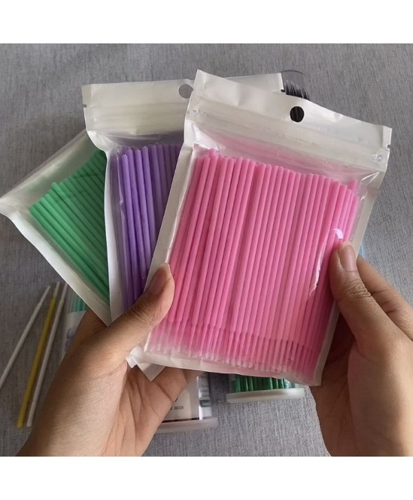 Micro brosse  cils, 100 pcs