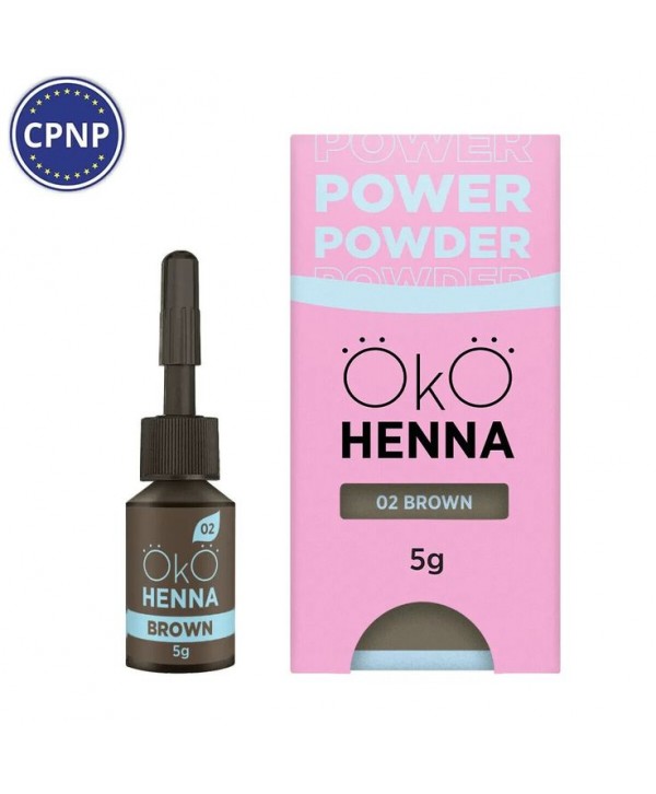  OKO Henné pour sourcils Power Powder  5 g / 10g