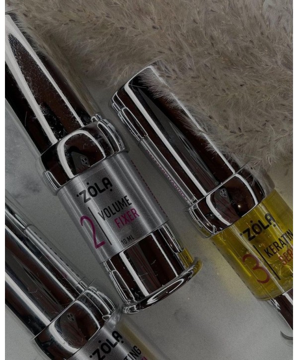 Kit de plastification ZOLA Système de plastification sourcils et cils, 3 x 10 ml